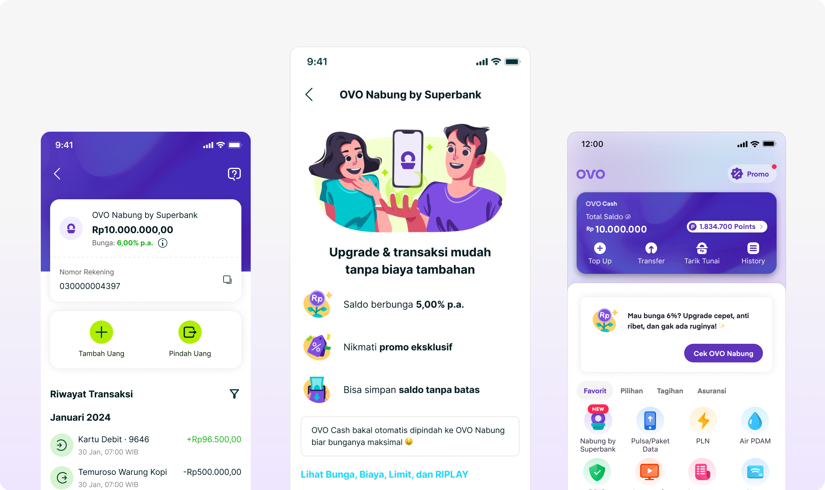 OVO Nabung overview